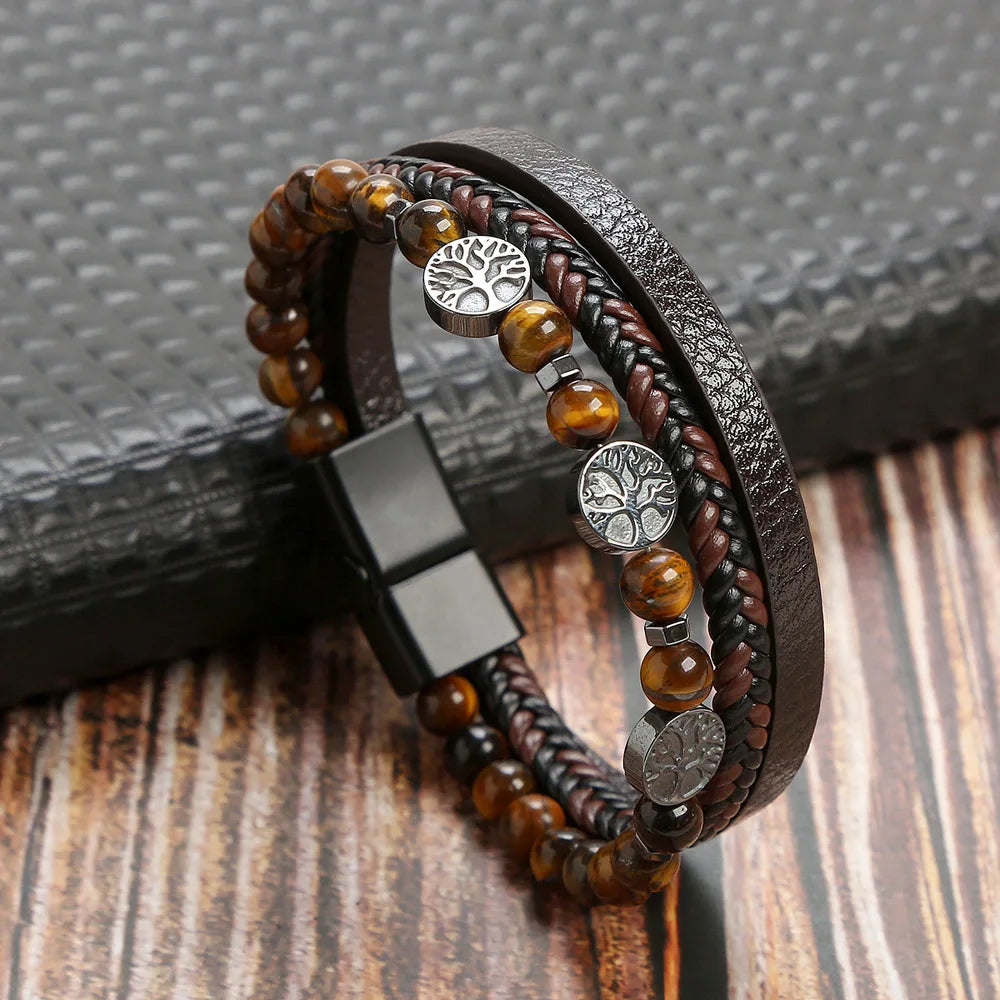 Bracelet Men Classic Tiger